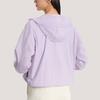 Adidas Jackets Women's Light Purple Hooded Thin Other KS2863