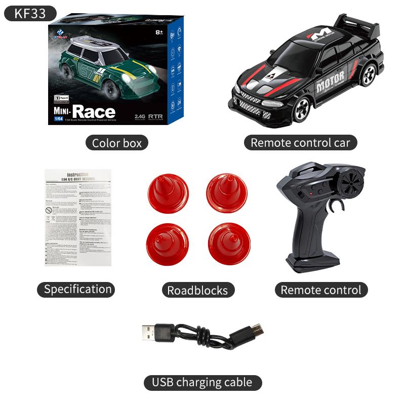 

1:64 4WD Drift Car | Suitable for Indoor and Outdoor Play, Ideal for Birthday Surprises and Racing Enthusiasts
