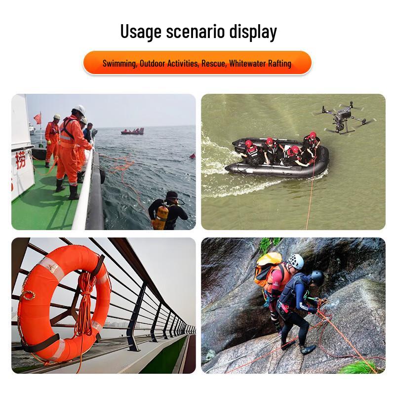 Reinforced Floating Rescue Rope