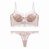 Cross-Border Lace Cotton U-Back Bra: Sexy, French-Inspired, Small Chest Enhancing Bra