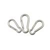 Industrial-Grade 316 Stainless Steel Spring Hook Carabiner for Outdoor Climbing