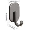 Non Perforated Refrigerator Magnetic Hook, Household Door Rear Hook, Multifunctional Thickened Strong Suction, Reusable Suction