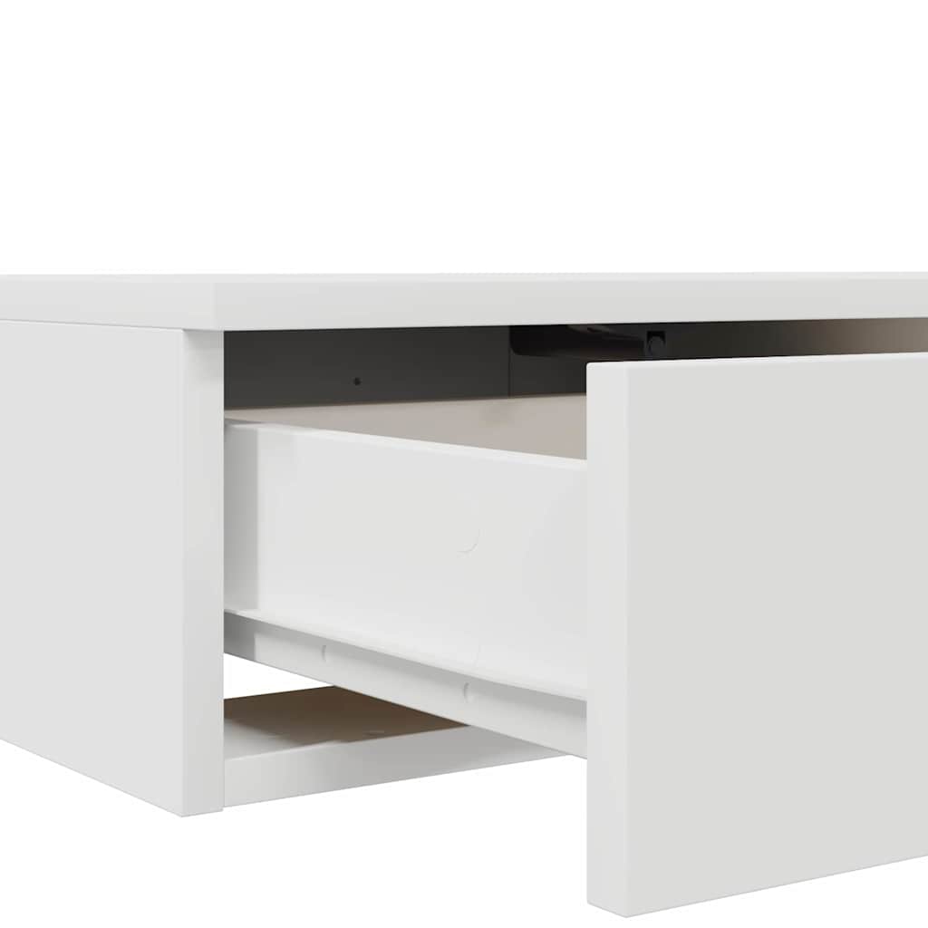 Bed Drawers White 135 x 36.5 x 16.5 cm Particleboard