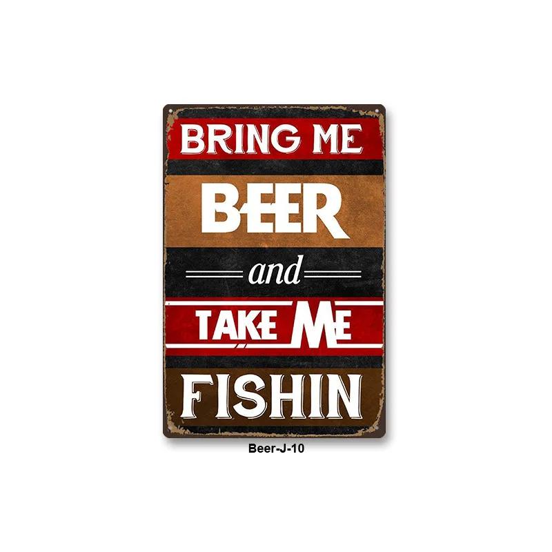 European and American Retro Style Iron Poster Painting Tin Sign Vintage Wall Decor for Cafe Bar Pub Home Beer Decoration Crafts