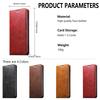 Business Magnetické Kožené Pouzdro na Telefon s Přihrádkami na Karty pro Samsung S26 Ultra S25 Plus S24 S23 S22 Taška Flip Book Kryt s Opěrkou
