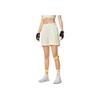 Li Ning Fitness Series Solid Color Breathable Comfortable Knitted Sports Shorts Women shorts Fat-Yellow AKSU016-5