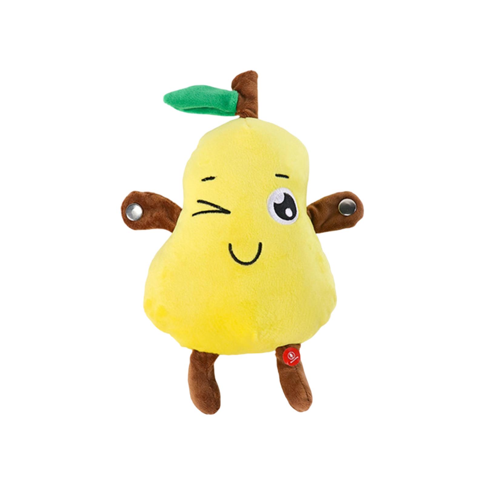 Human Body Musical Instrument Banana Parent-child Interactive Plush Doll Toy One Size жёлтый