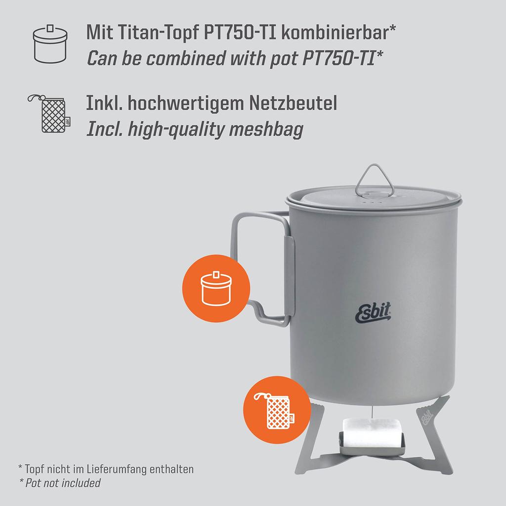Esbit Titanium Stove ESSTI115TI