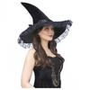 Smiffys Womens/Ladies Enchantress Witches Hat Lace Costume Headwear