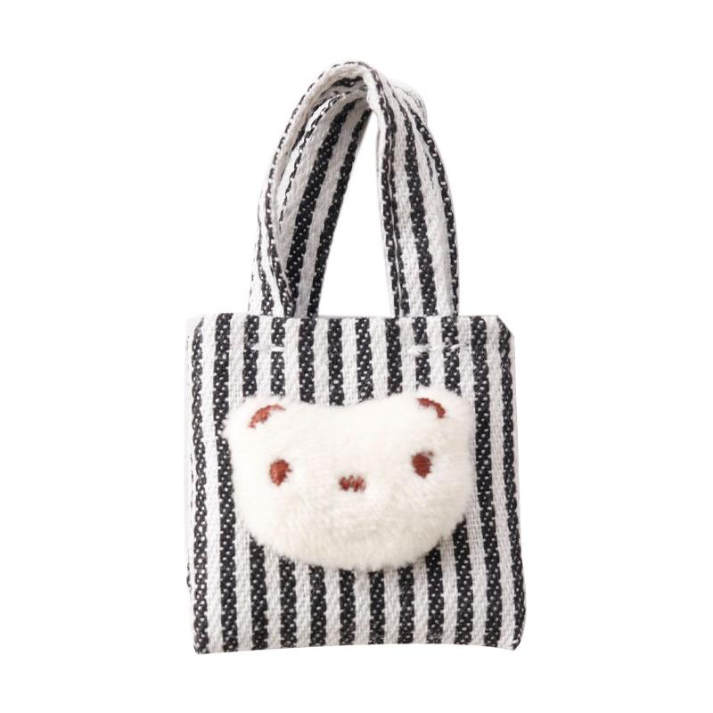 Кукольная мини-сумка из холста — фото 12