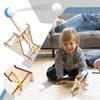 Diy Wooden Catapult Model Kit Educational Science Assembly Building Blocks Children'S Puzzle Toys Physics Experiment Games
