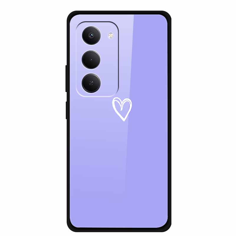 For Redmi 15 5G Case 6.9" 25057RN09E Tempered Glass Hard Covers For Redmi 15 4G 2025 Luxury Phone Cases Protective Bumper Fundas