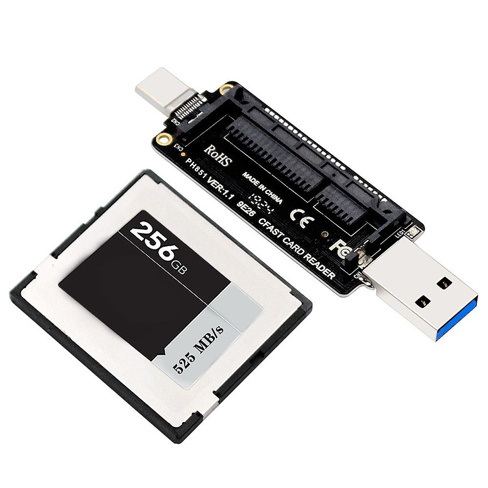 

Кардридер PH851 Type A+C 10 Гбит/с Поддержка 2 ТБ Использование для ноутбука Macbook