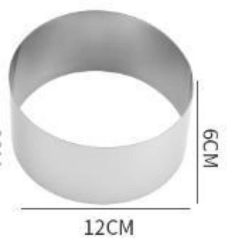 Stainless Steel Round Cake Mold Set