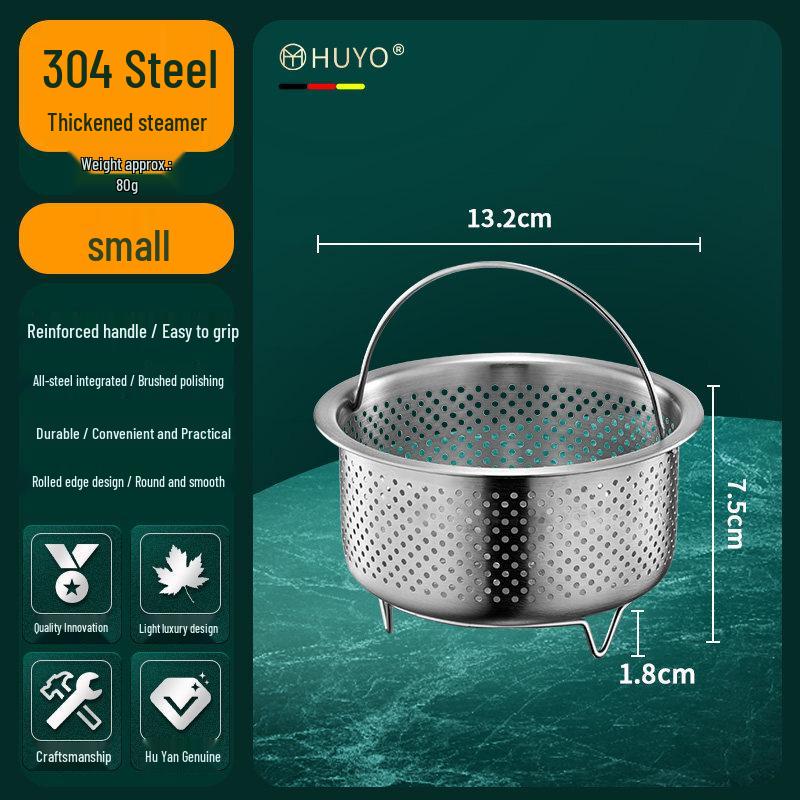 ZISIZ 304 Stainless Steel Mini Food Steamer