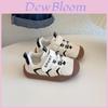 Baby Toddler Fall Sport Shoes With Letter Printing Design For Kids Ages 0-3
