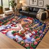 Weihnachtsthema Boden Teppich, Weicher Teppich, Weihnachten Indoor Zuhause Feiertagsdekoration
