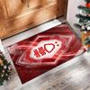 Tappeto in Velluto di Cristallo con Stampa Calcio Nottingham Forest, Comodo Assorbente d'Acqua Antiscivolo Tappeto per Pavimenti Interni