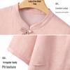 Datang Furen New Chinese Style Summer Disc Button Blouse for Middle-Aged Women