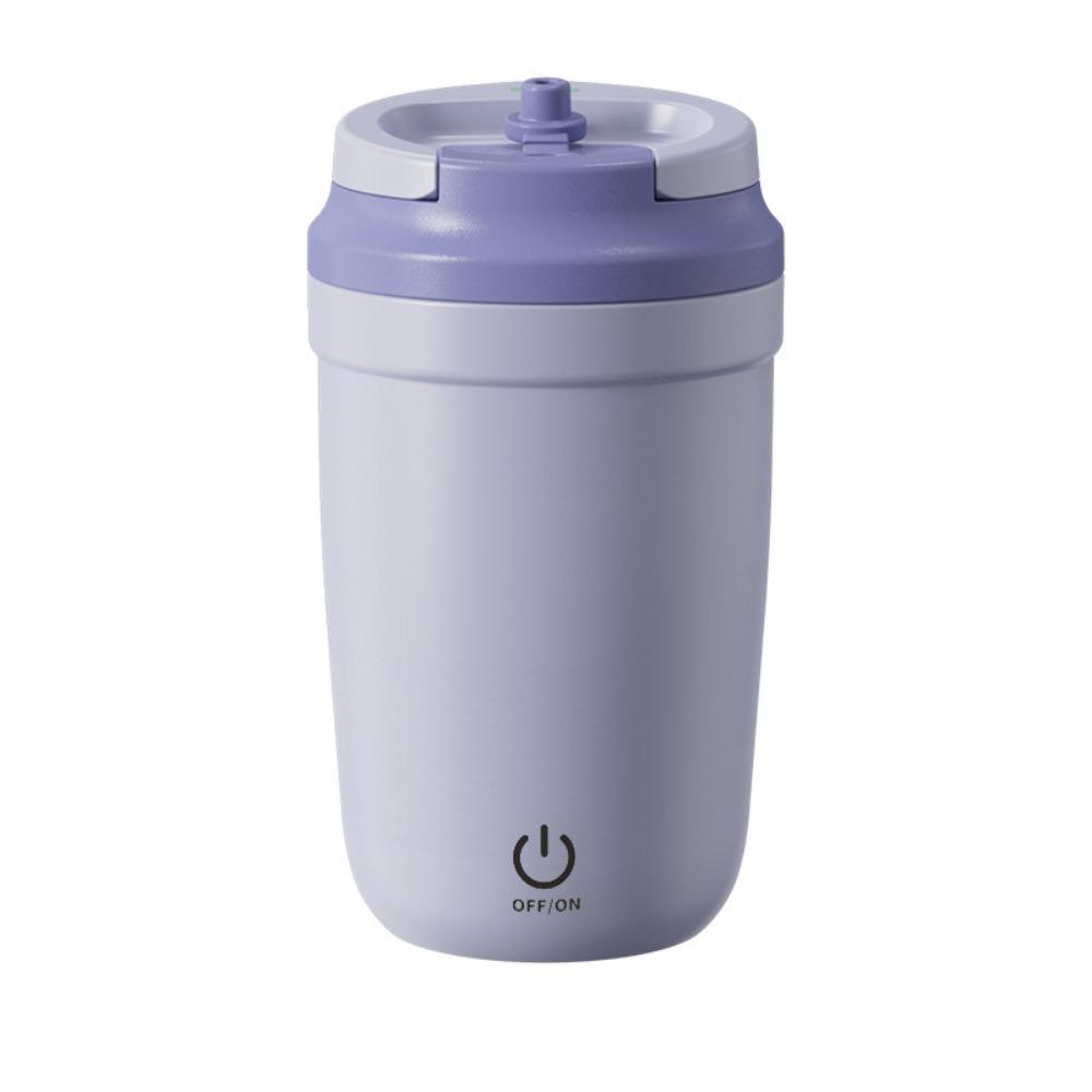 

Electric Automatic Mixing Cup Stainless Steel Tumbler Water Cup Self Stirring Coffee Mug Office фиолетовый