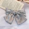 Fashion Ribbon Bow Hair Clips for Women Large Bow Hairpin Girls Satin Trendy Ladies Hairgrips Cute Barrette Hair Accessories