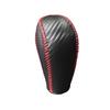 Customize Fit for Old Ford Focus Hand-sewn Genuine Leather Carbon Fiber Gear Shift Cover