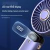 2026 USB Rechargeable Mini Handheld Fan: Portable, Foldable, 5-Speed, Desktop & Neck Hanging