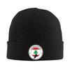 Lebanon Lebanese Flag Warm Knitted Cap Fashion Bonnet Hat Autumn Winter Outdoor Beanies Hats for Unisex Adult