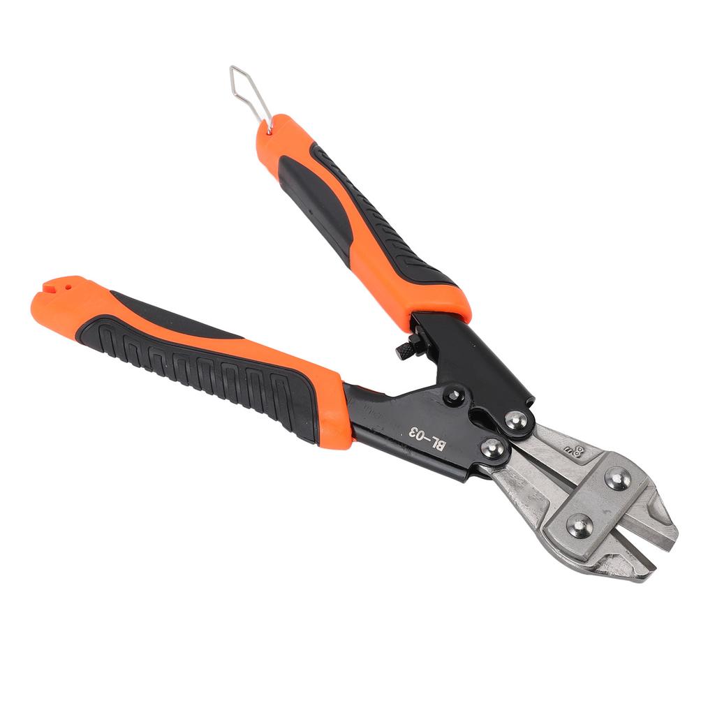 Mini Bolt Cutter Spring Loaded Wire Cutter with Soft Anti Slip Handle Small Wire Cable Cutter Spring Snips Clipper Non Hydraulic