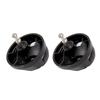 Pack of 2 Plastic Vacuum Cleaner Casters Vacuum Cleaner Wheel Plastic Texture Antiwear Vacuum Robot Tire for BR151/150