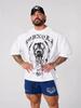 Youngla Men's Trendy Loose-Fit Breathable Sports T-Shirt - Wrinkle-Resistant & High Elasticity