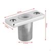 Oar Lock Holder T Shaped Replace Accessories Stainless Steel Marine Socket