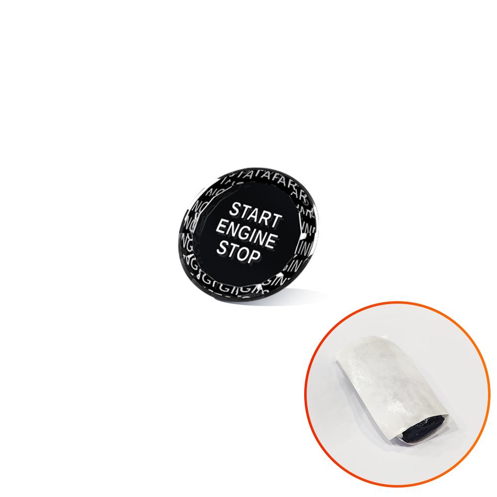 

Кнопка запуска двигателя автомобиля, сменная крышка с кристаллом для BMW 3 серии G20-аксессуары для выключателя STOP чёрный