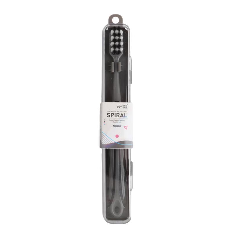 Haochi Liangpin Adult Medium-Hard Toothbrush 5-Pack with Travel Cases