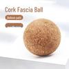 Cork Yoga Massage Ball - High & Low Density, Holeless Round Virgin Wood