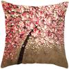 Oil Painting Tree Cushion Cover for Sofa Livingroom Pillow Case Home Decoration % Polyester Vintage Throw Pillow Cover