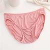 Women's Low-Waist Mulberry Silk Panties - Seamless, Comfortable, Breathable Briefs