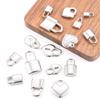 Stainless Steel Heart Lock Pendant for DIY Necklaces & Bracelets - Couple's Fashion Accessory