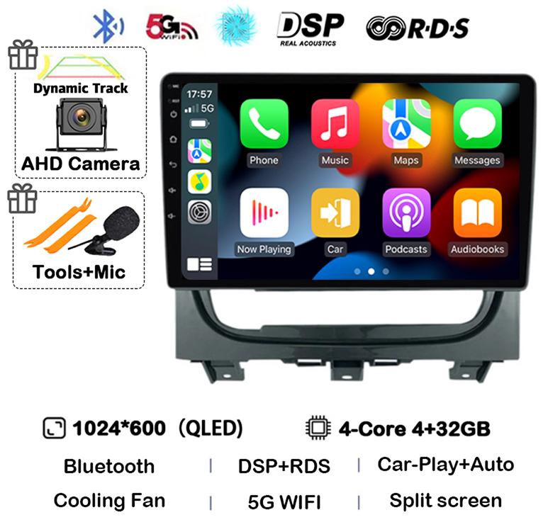Android 14 Carplay Auto For Fiat Strada Idea 2012 2013 2014 2015 2016 Car Radio Multimedia Player Navigation GPS Stereo 2Din DVD
