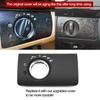 Car Interior Accessories Head Lamp Headlight Switch Button Cover Trim For Mercedes Benz W164 ML GL 300 350 450 500 2005-2011