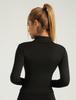 Nude Outdoor-Sportjacke für Damen – Enganliegende, atmungsaktive Yoga- und Fitnessbekleidung