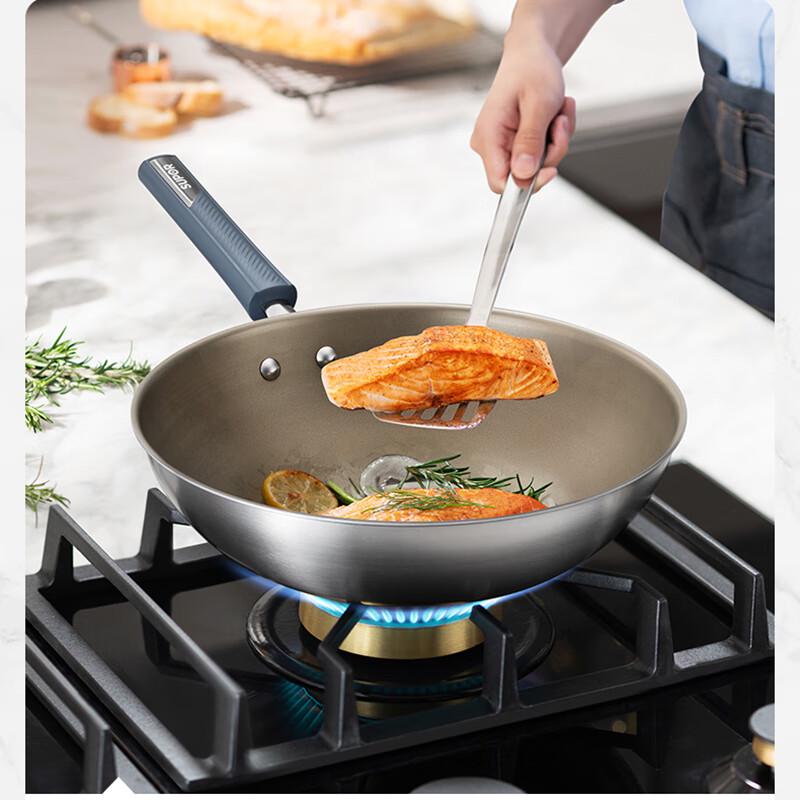 SUPOR Titanium Non-stick Stir-Fry Wok