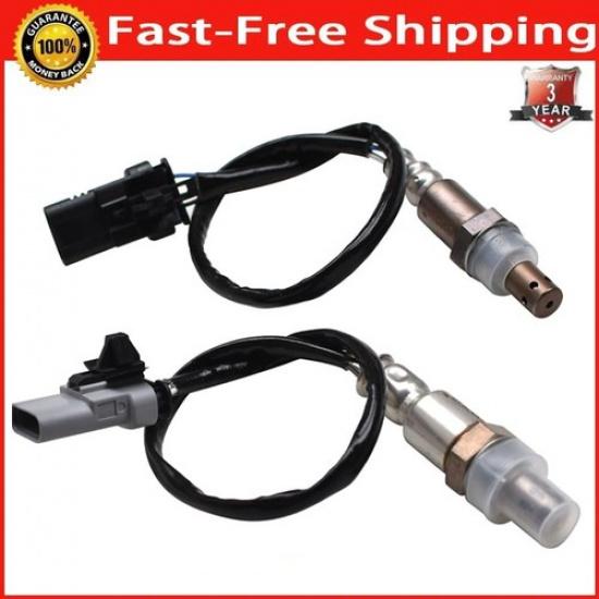 2pcs Up+Downstream Oxygen Sensor For GMC Canyon 2.5L L4 2015 2016 2017-