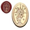 Pumpkins Sealing Wax Stamp Halloween Series Wax Seal Stamp Brass Head Seal Stamp for Scrapbooking Invitations Decoration