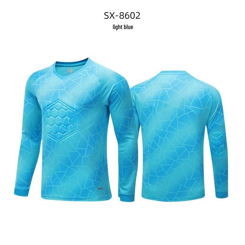 Herren Langarm Torwart Trainings- und Spiel Fußballtrikot