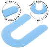 200pcs U-shaped Horseshoe Shims Reusable Tile Spacers PP Level Wedges Positioning Clips For Marble Granite Aligning