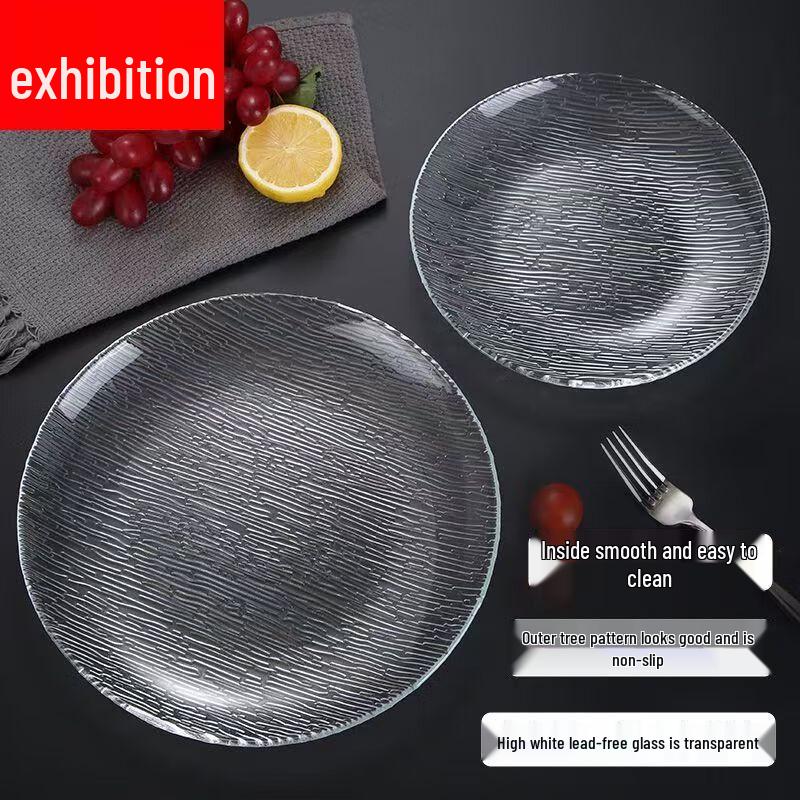 SIFAR European Crystal Glass Fruit Bowl