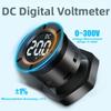 Digital LCD Voltmeter DC 0 300V Voltage Indicator with Large Font Display for LED System Solar and Vehicle Applications