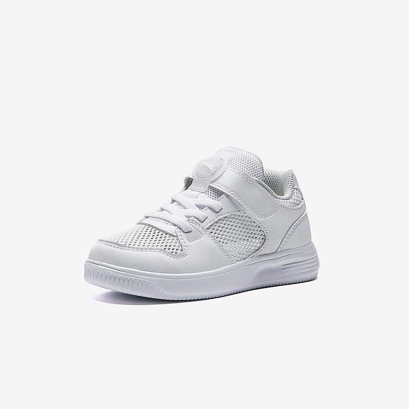 Anta Kids Simple Comfortable Versatile Lightweight Big Mesh Sports Casual Sneakers Kids Sneakers White 332529931S