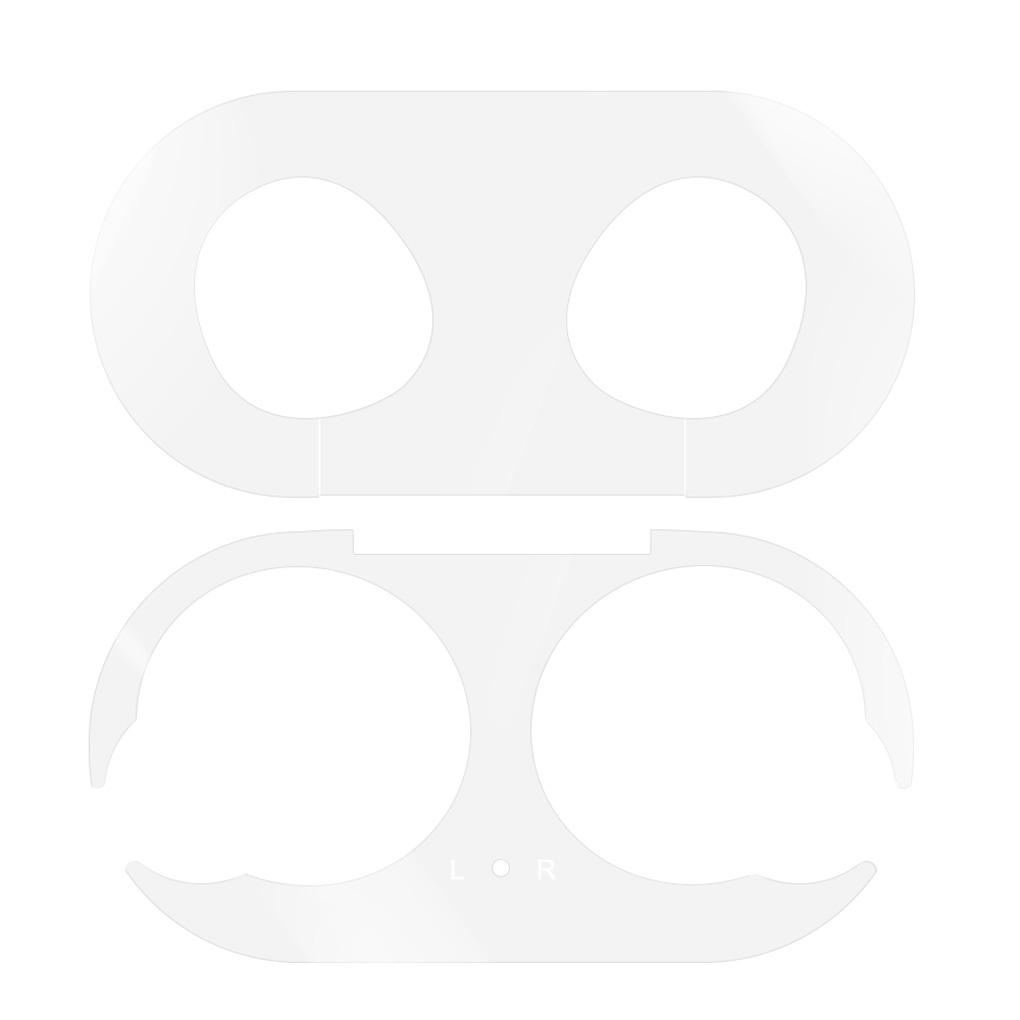 

Dust Guard Earphone Case Protective Sticker Case Skin Replacement for Buds белый